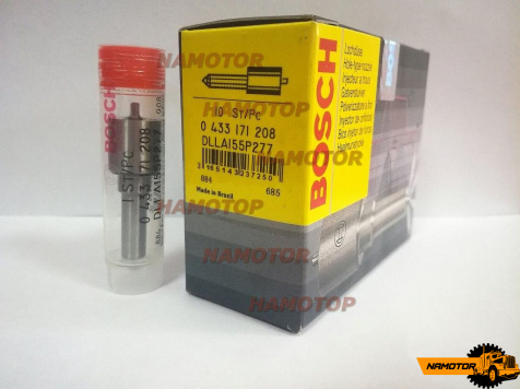 Распылитель форсунки 6BTA5.9 . 0433171208. NP-DLLA155P277, F 019 121 003 Cummins. BOSCH